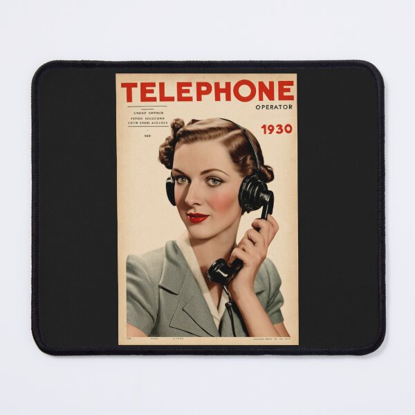 Item preview, Vintage Telephone Operator designed and sold by TheDarkWardrobe.