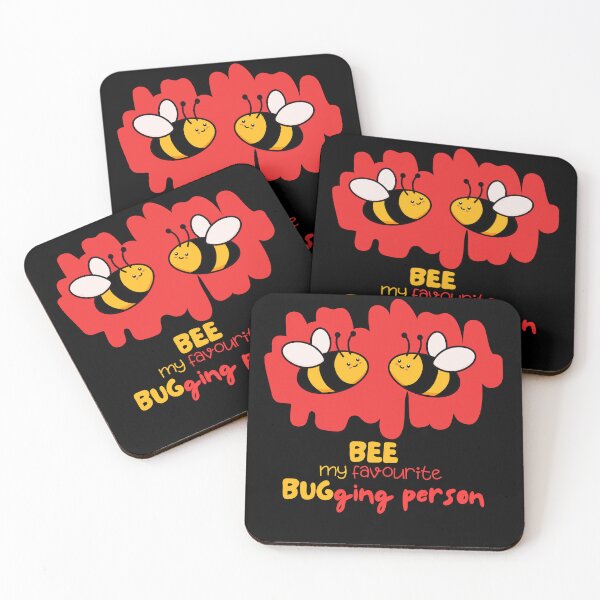 Item preview, Bee My Favourite Bugging Person Valentine's Day designed and sold by AtushaSpark.