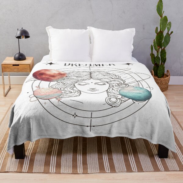 Item preview, Dreamer in celestial motifs designed and sold by whee25.