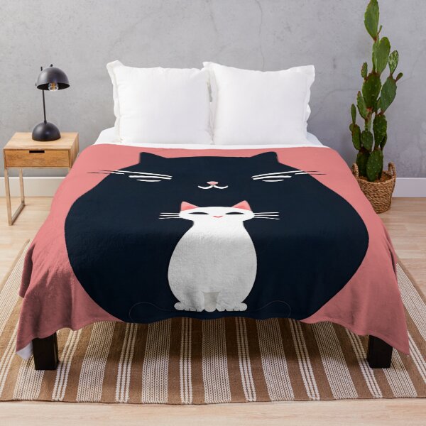 Item preview, Big and Small Cat Portrait | Cat Art | Cat Portrait designed and sold by UnhingedBird.