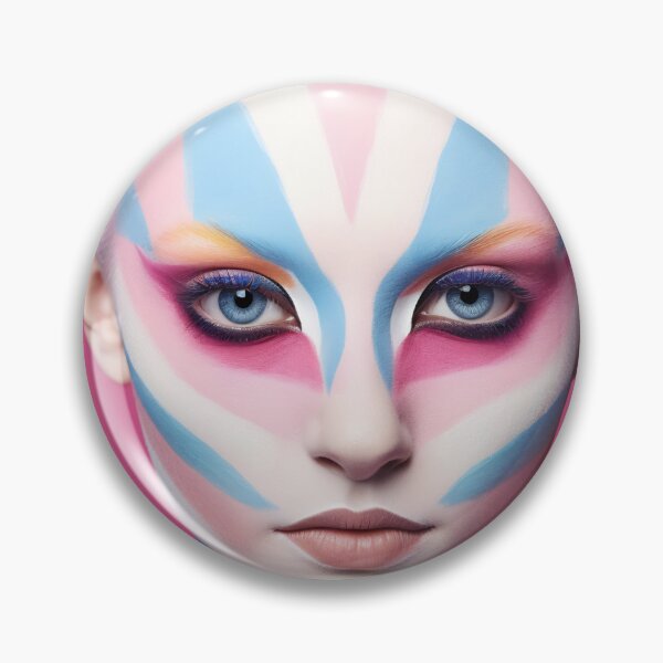 Item preview, Portrait of a Catwoman with fancy makeup and clothes designed and sold by anytka.
