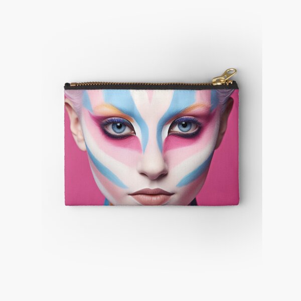 Item preview, Portrait of a Catwoman with fancy makeup and clothes designed and sold by anytka.