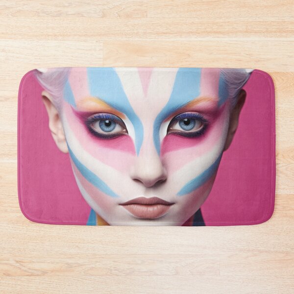 Item preview, Portrait of a Catwoman with fancy makeup and clothes designed and sold by anytka.