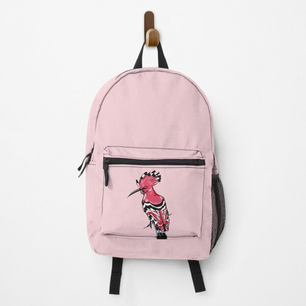 Aperçu de l'œuvre Oiseau rose animal coloré design Kikabu créée et vendue par Kikabu.