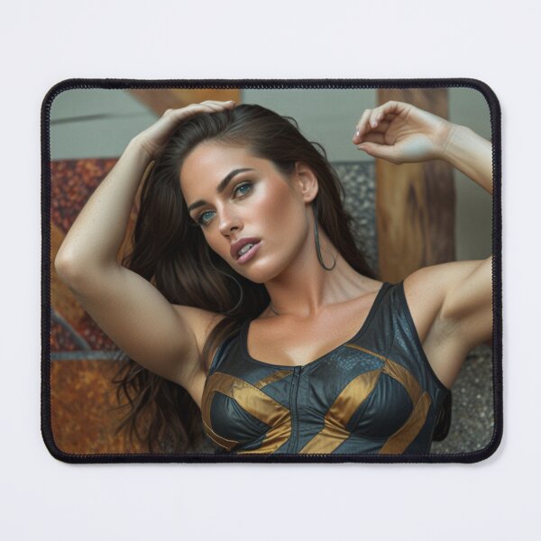 Item preview, Woman in a black and golden dress sexy artwork designed and sold by Vintage Designs +.