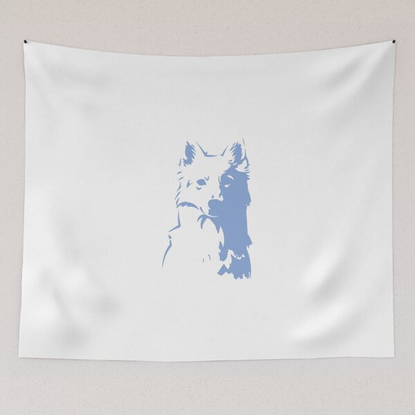 Item preview, Dog expressed in light and dark designed and sold by wi geon.