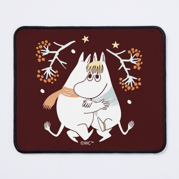 Item preview, Moomin Winter Moomintroll & Snorkmaiden Dancing Snow designed and sold by MoominStore.