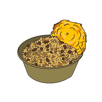 Artwork thumbnail, Arroz con Gandules y Tostón by alexasbarreras