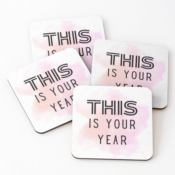 Item preview, This is your year - pink designed and sold by jechaiyells.