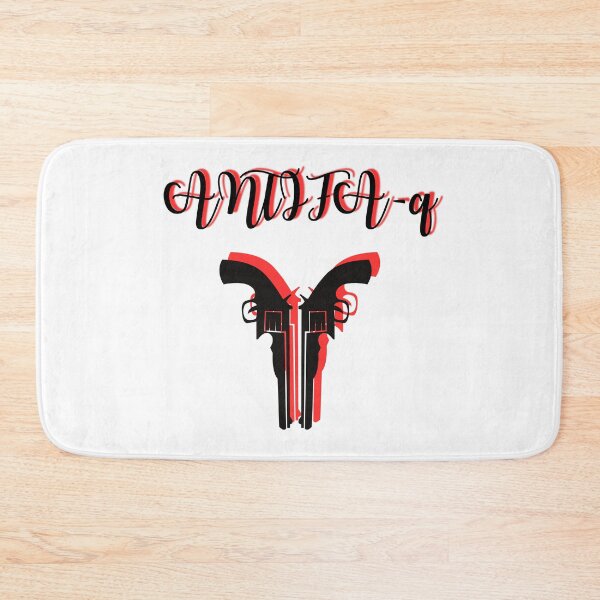 Item preview, Antifa, Antifa-q, antiracism, Guns, Pistols, designed and sold by Lunaria Arts.