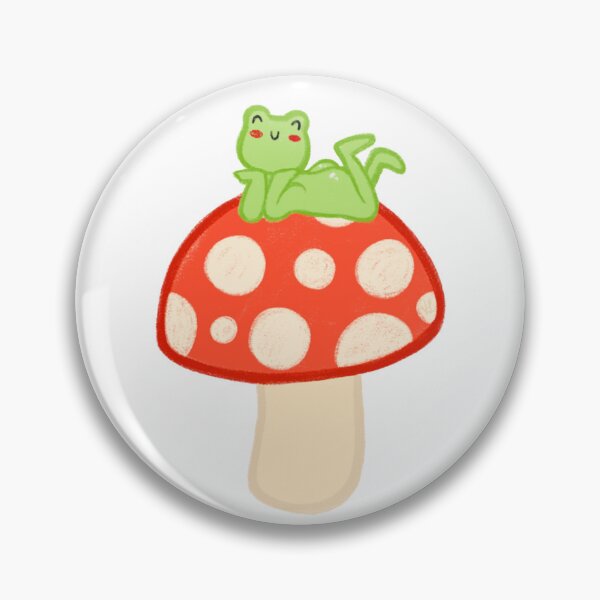 Item preview, Cheeky Frog on Mushroom designed and sold by Niviha.