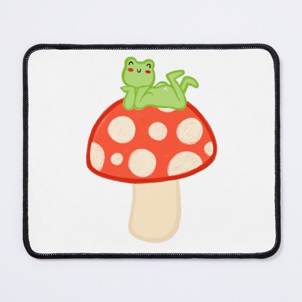 Item preview, Cheeky Frog on Mushroom designed and sold by Niviha.