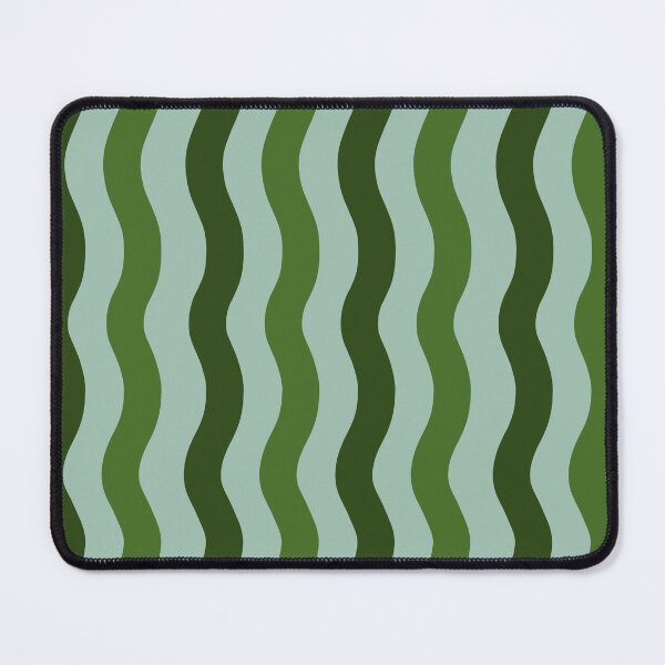 Item preview, Abstract Wavy Wiggle Lines Green designed and sold by OneThreeSix.
