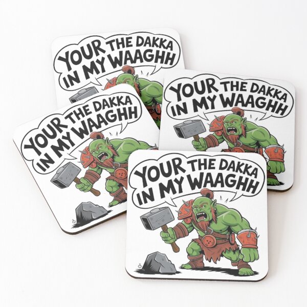 Item preview, Orc Warrior | Dakka and Waaagh Funny Gaming Design designed and sold by ArtsyElegance4U ⭐⭐⭐⭐⭐.