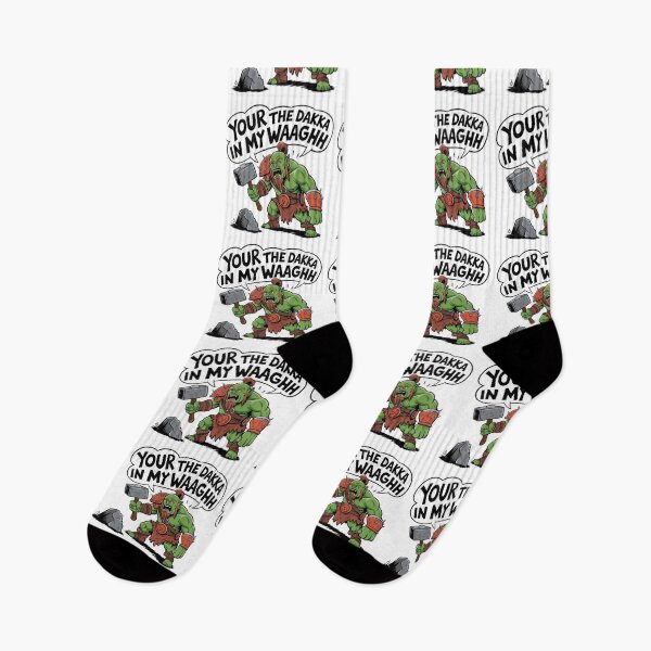 Item preview, Orc Warrior | Dakka and Waaagh Funny Gaming Design designed and sold by ArtsyElegance4U ⭐⭐⭐⭐⭐.