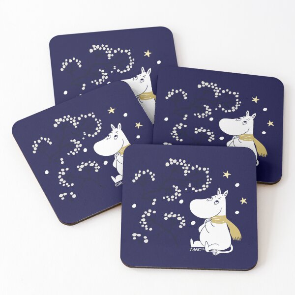 Item preview, Moomin Moomintroll Winter Watching The Snow designed and sold by MoominStore.