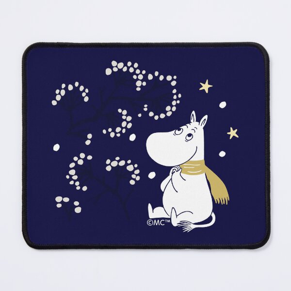 Item preview, Moomin Moomintroll Winter Watching The Snow designed and sold by MoominStore.