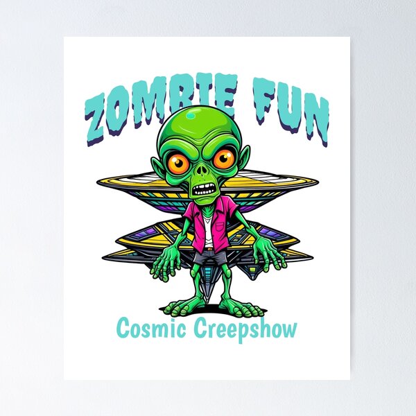 Item preview, Undead Walker Meets Cosmic Being designed and sold by ElegantPlanet ⭐⭐⭐⭐⭐.