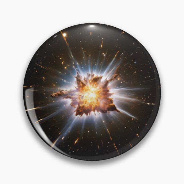 Item preview, Exploding star designed and sold by CrackenCo.