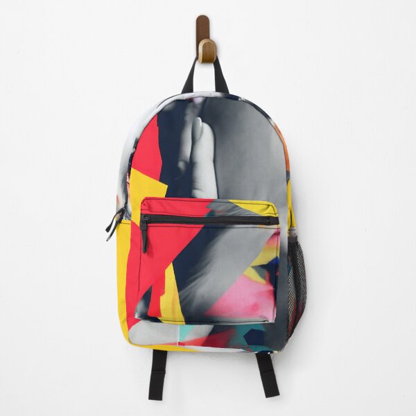 Item preview, Popup poster with woman portrait. Colorful digital art designed and sold by anytka.