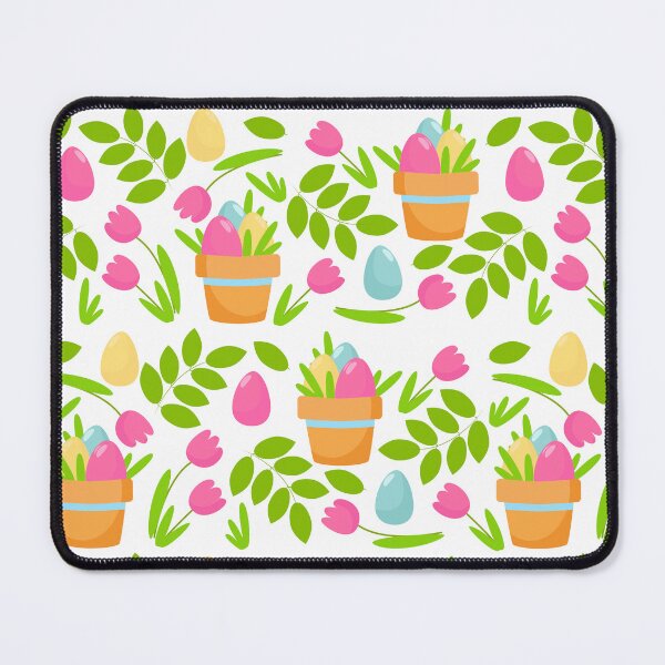 Item preview, Easter pattern decorative eggs and greenery designed and sold by CuteYetty.