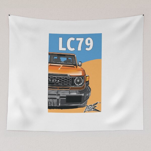 Item preview, 2024 toyota land cruiser series 79 orange designed and sold by NaquashM.