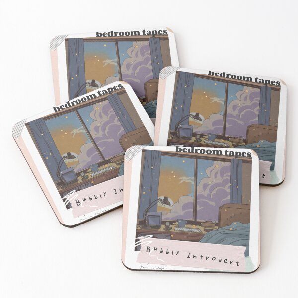 Artikelvorschau, Bubbly Introvert - Albumcover zu "Bedroom Tapes" entworfen und verkauft von HairyPotteryCo.