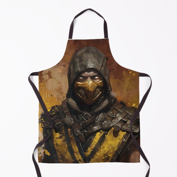 Item preview, Arte de fan de Scorpion MK de Mortal Kombat designed and sold by bapupa.