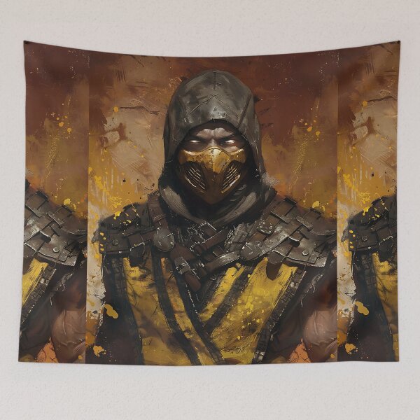 Item preview, Mortal Kombat Scorpion MK Fanart designed and sold by bapupa.