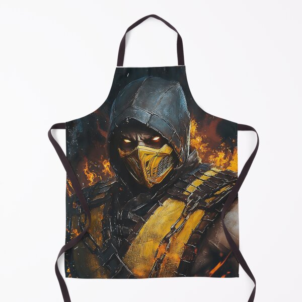 Item preview, Arte de fan de Scorpion MK de Mortal Kombat designed and sold by bapupa.