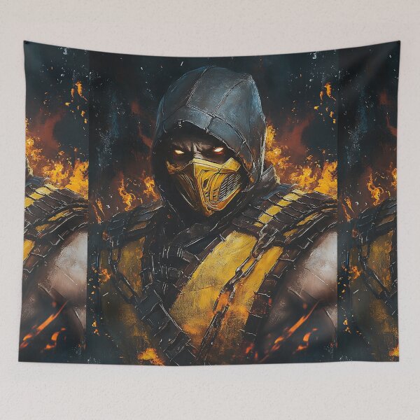 Item preview, Mortal Kombat Scorpion MK Fanart designed and sold by bapupa.