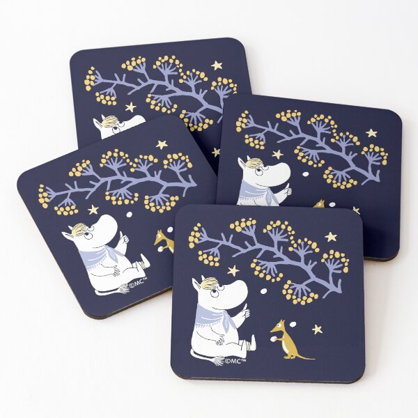 Item preview, Moomin Snorkmaiden Watching The Snow Winter designed and sold by MoominStore.