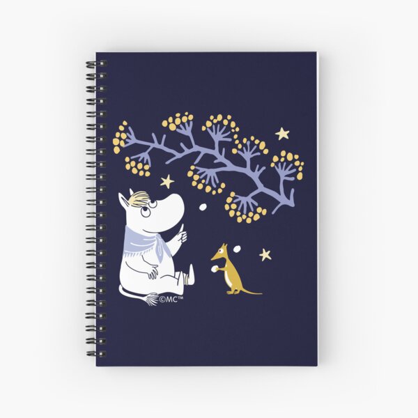 Item preview, Moomin Snorkmaiden Watching The Snow Winter designed and sold by MoominStore.