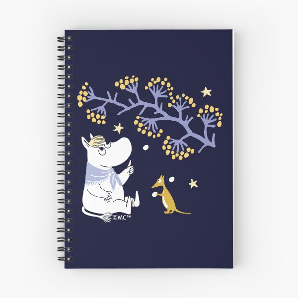 Item preview, Moomin Snorkmaiden Watching The Snow Winter designed and sold by MoominStore.