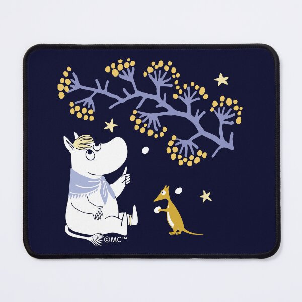 Item preview, Moomin Snorkmaiden Watching The Snow Winter designed and sold by MoominStore.