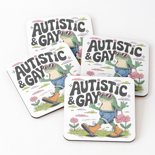 Item preview, Autistic and Gay designed and sold by BeansterNL.