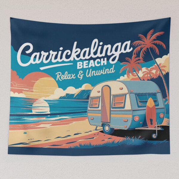 Item preview, Carrickalinga Beach – Relax & Unwind designed and sold by Random Designs.