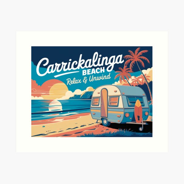 Item preview, Carrickalinga Beach – Relax & Unwind designed and sold by Random Designs.
