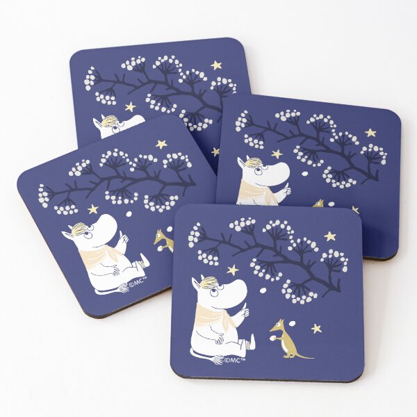 Item preview, Moomin Winter Snorkmaiden Watching The Snow designed and sold by MoominStore.
