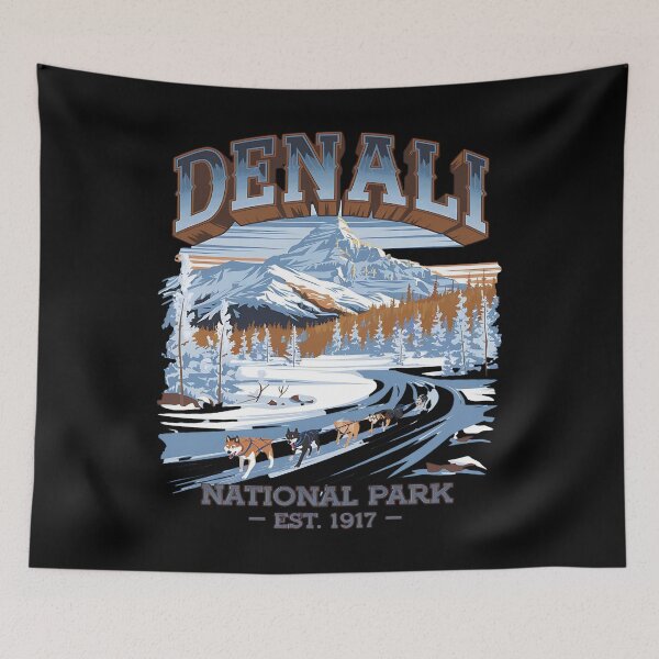 Item preview, Denali National Park - Mt Denali - Denali highway - Denali Alaska designed and sold by JansenGS.