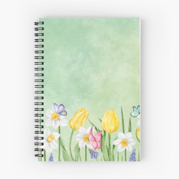Item preview, Flowers and butterflies in spring designed and sold by VladislavDesigns.