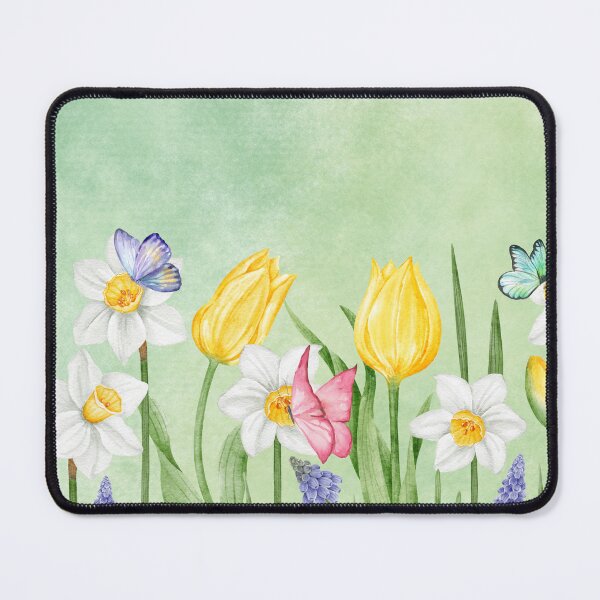 Item preview, Flowers and butterflies in spring designed and sold by VladislavDesigns.