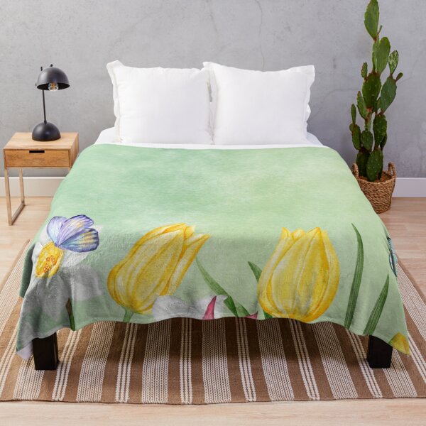 Item preview, Flowers and butterflies in spring designed and sold by VladislavDesigns.