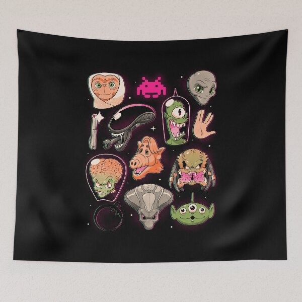 Item preview, We Love Aliens  designed and sold by Bruno Mota.