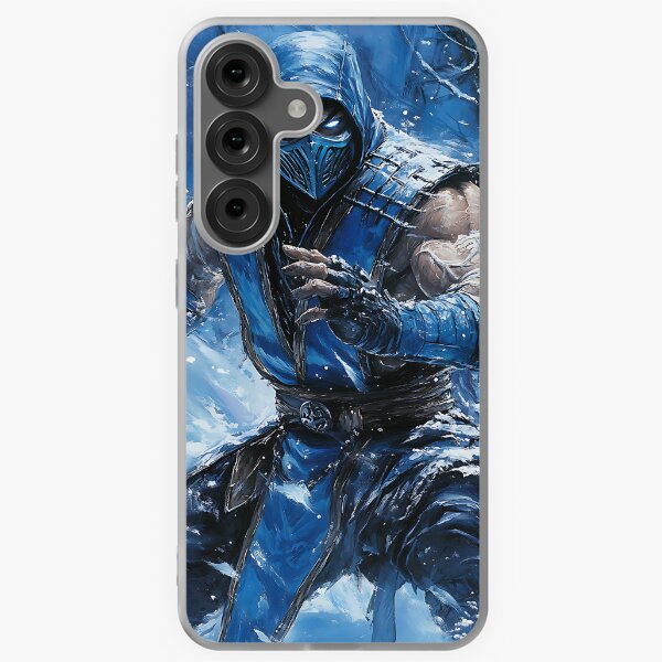 Vista previa del artículo con la obra «Arte de fan de Mortal Kombat Sub Zero MK», diseñado y vendido por bapupa.