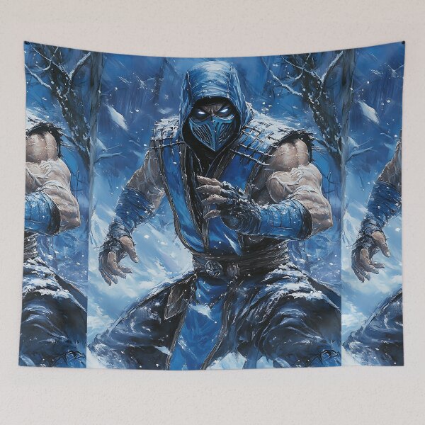 Item preview, Mortal Kombat Sub Zero MK Fanart designed and sold by bapupa.
