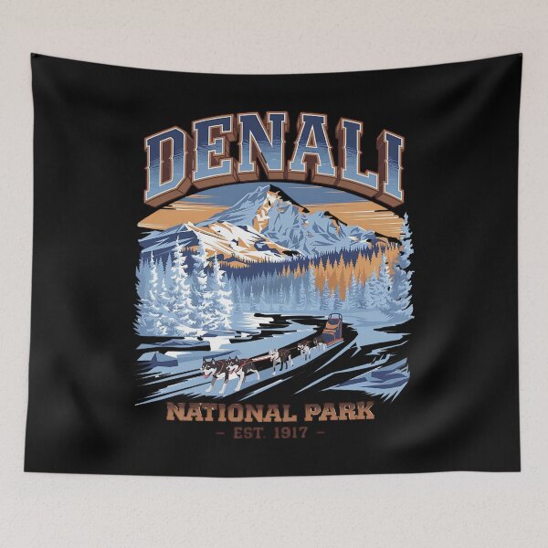 Item preview, Denali National Park - Mt Denali - Denali highway - Denali Alaska designed and sold by JansenGS.