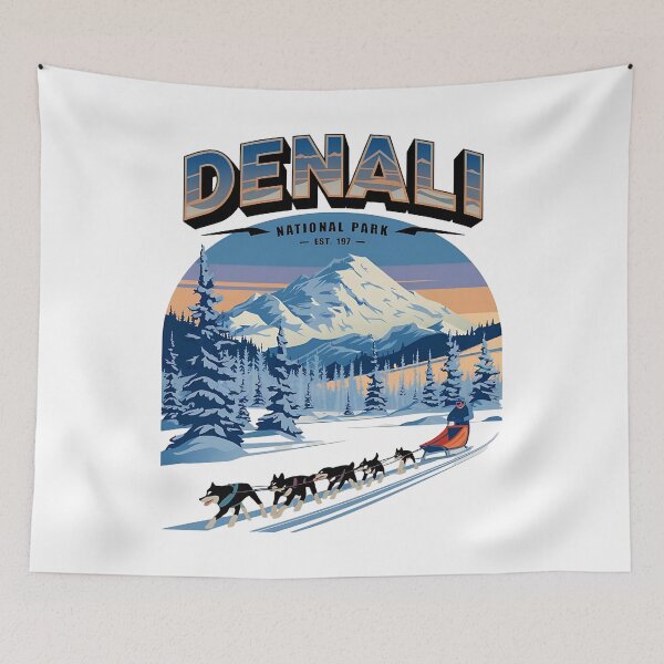 Item preview, Denali National Park - Mt Denali - Denali highway - Denali Alaska designed and sold by JansenGS.