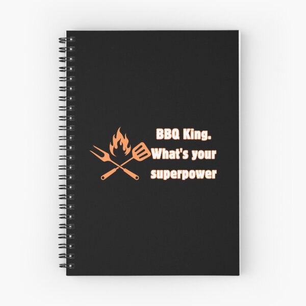 Item preview, BBQ King What's Your Superpower Funny Grilling Design    designed and sold by IceBathDESIGNS.