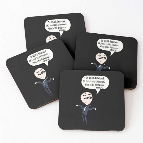 Item preview, "So bold and fabulous" - Perfect gift for bald friends! designed and sold by AtushaSpark.